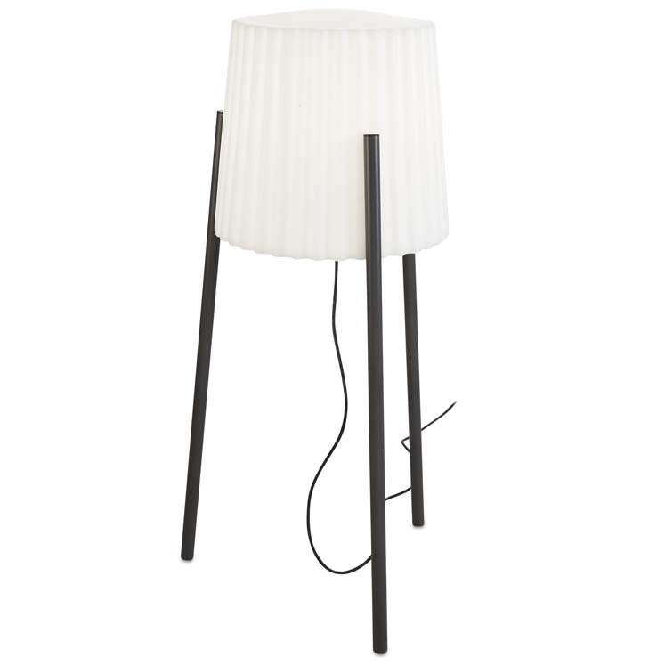 LedsC4 Chillout Table Lamp Barcino E27 15 Urban Grey 55-9880-Z5-M1