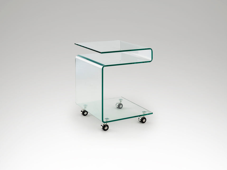 Mesa auxiliar Schuller Glass transparente 42x54cm 55252 - vista 3