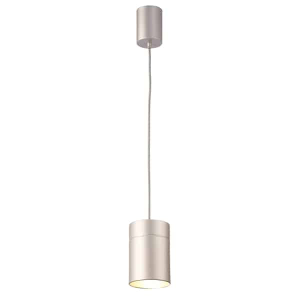 Mantra Lámpara de techo colgante plata Ø12cm 5624