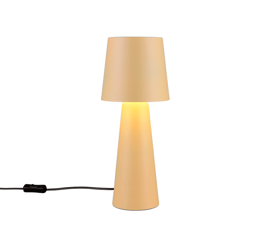 Lámpara de sobremesa Trio Nubian beige 40cm 562900144 - vista 3