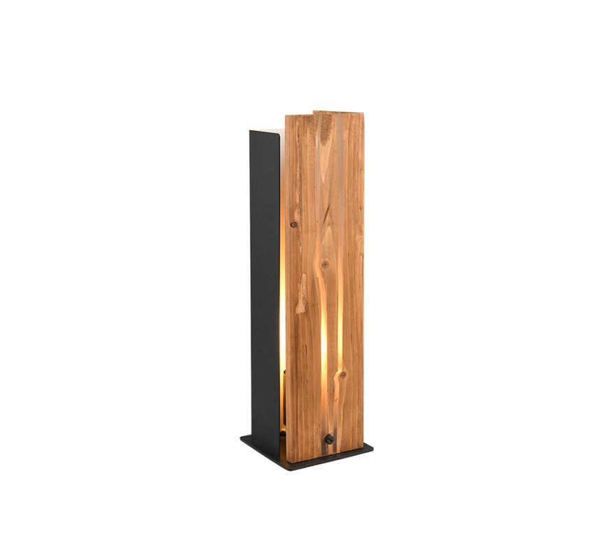 Lámpara de sobremesa Trio Karuni LED natural finish 2700K 40cm 563300130