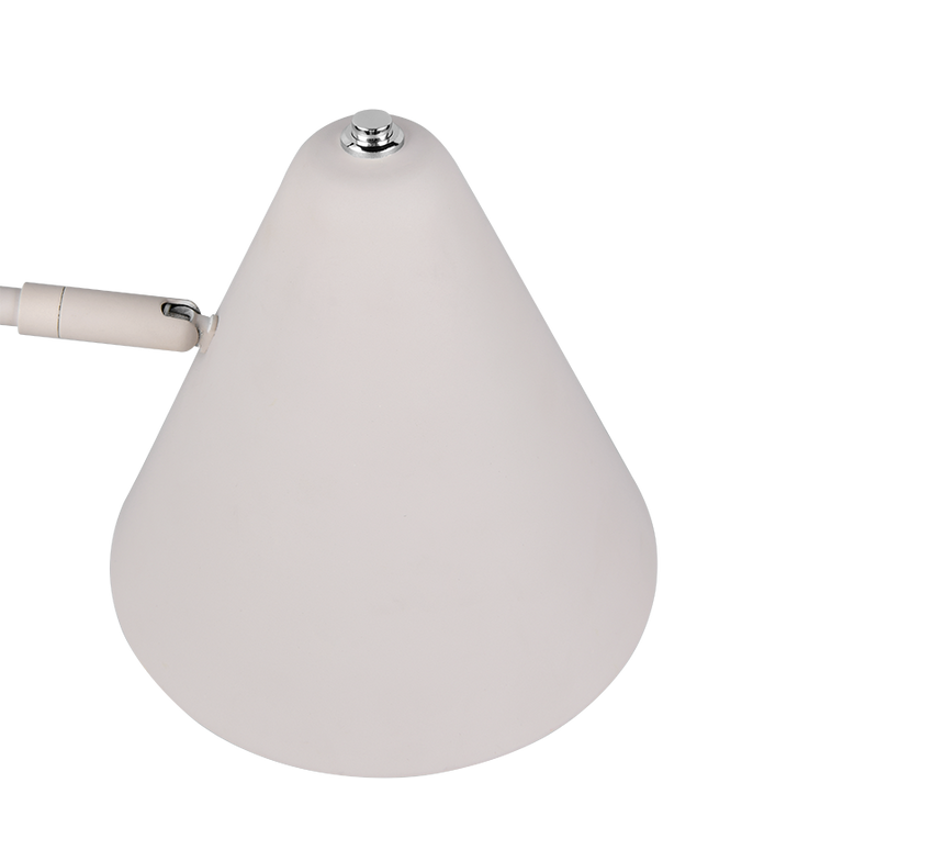 Lámpara de sobremesa Trio Cosima LED gris cálido 2700K 50,5cm 563900176