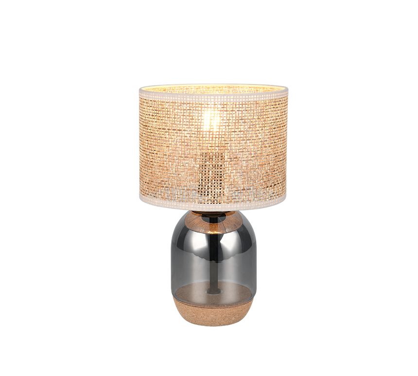Lámpara de sobremesa Trio Tara LED chrome plated 2700K 32,7cm 564900157