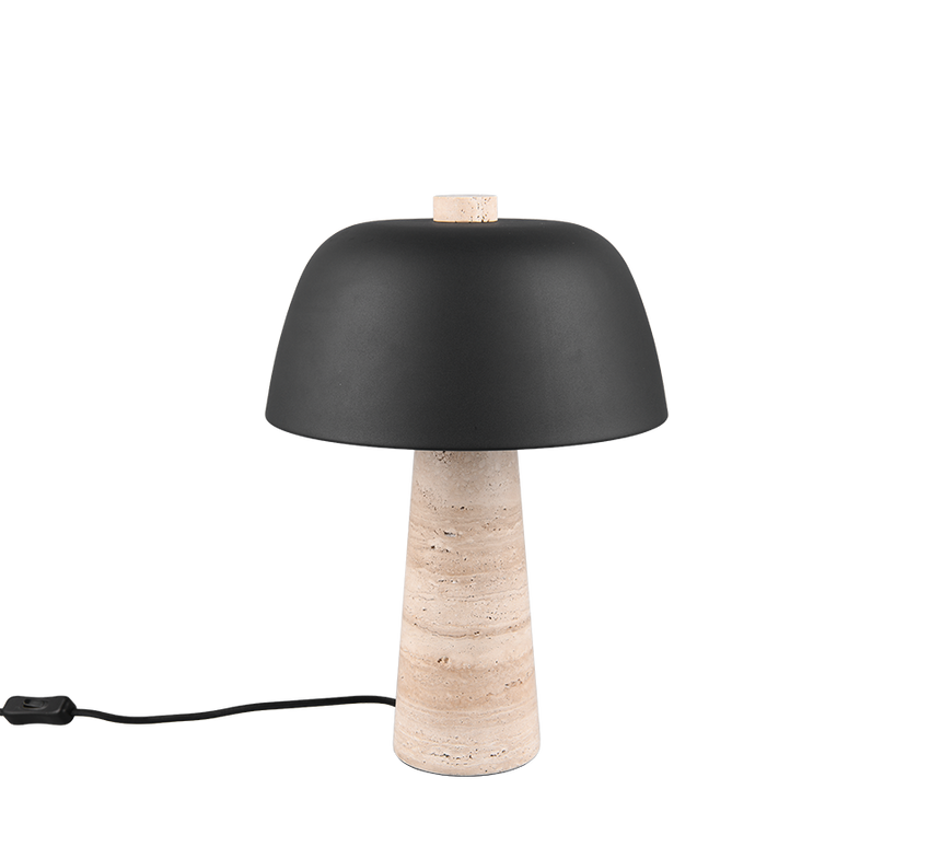 Lámpara de sobremesa Trio Timba LED fawn 2700K 41cm 567800232
