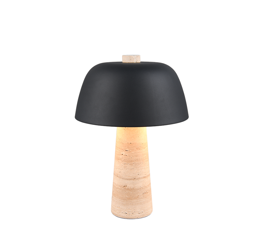 Lámpara de sobremesa Trio Timba LED fawn 2700K 41cm 567800232