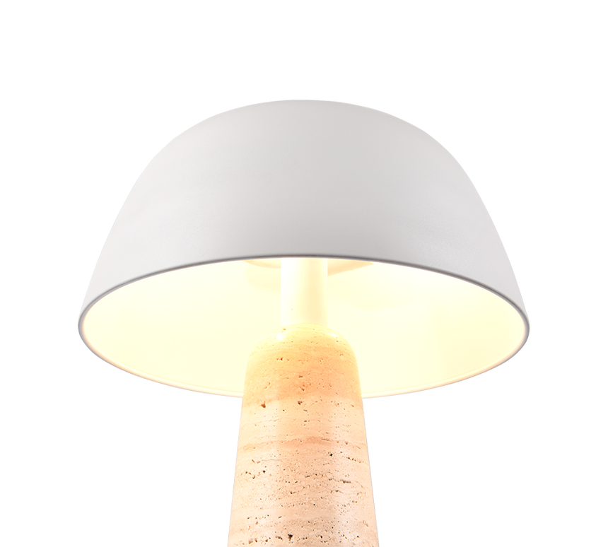 Lámpara de sobremesa Trio Timba LED gris cálido 2700K 41cm 567800276