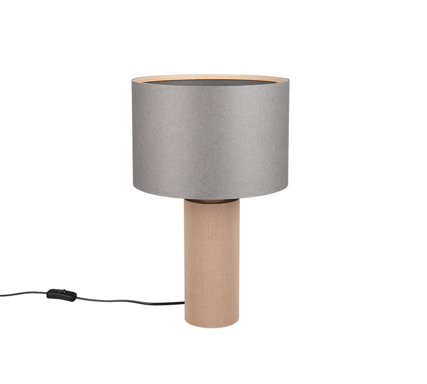 Lámpara de sobremesa Trio Canio LED natural finish 2700K 48cm 568190111