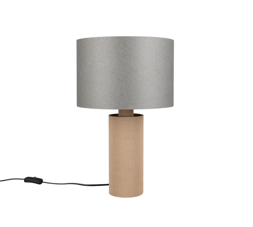 Lámpara de sobremesa Trio Canio LED natural finish 2700K 48cm 568190111