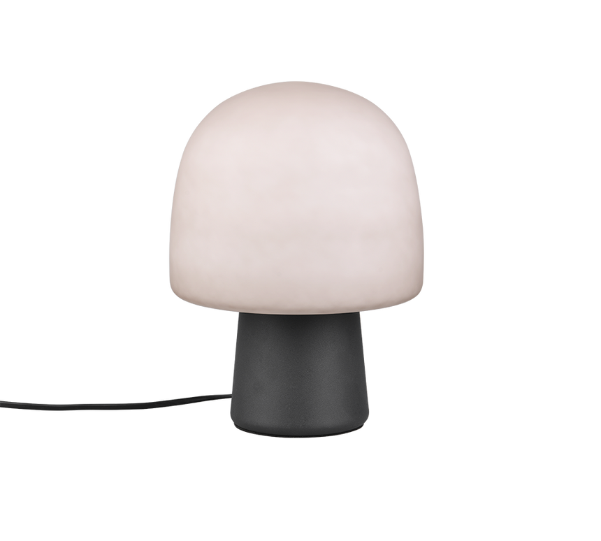 Lámpara de sobremesa Trio Steen LED negro 3000K 568200132