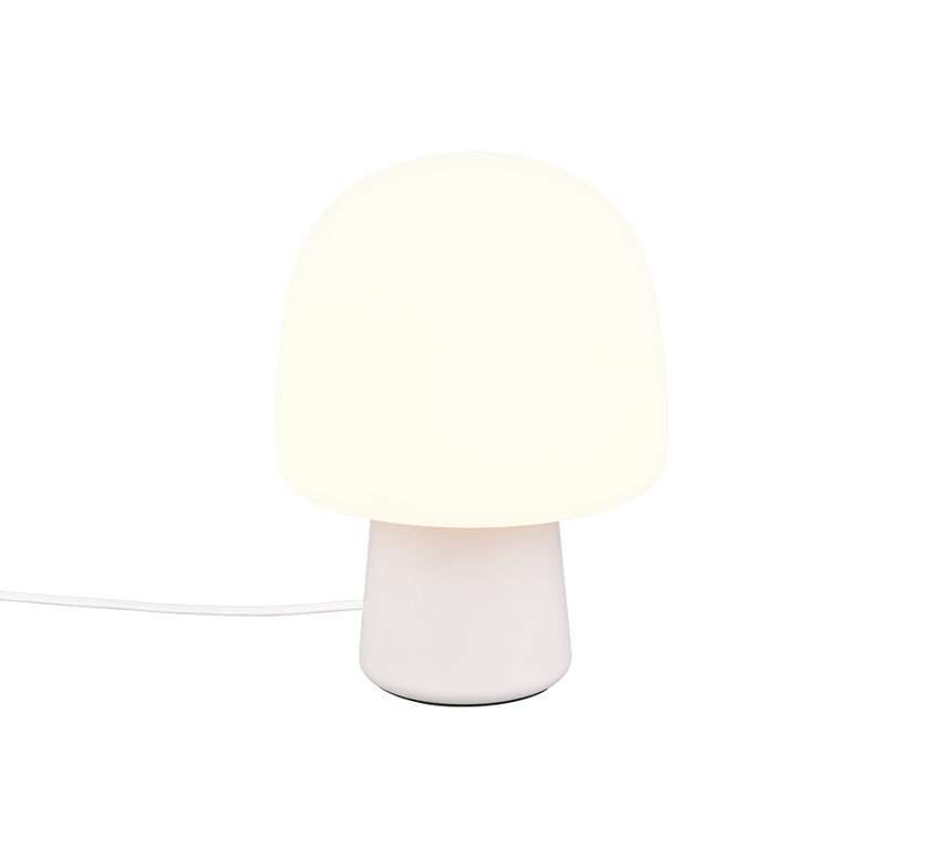 Lámpara de sobremesa Trio Steen gris cálido 568200176