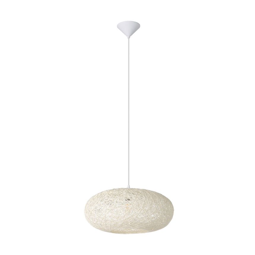 COLGANTE CAMPILO RATAN BLANCO