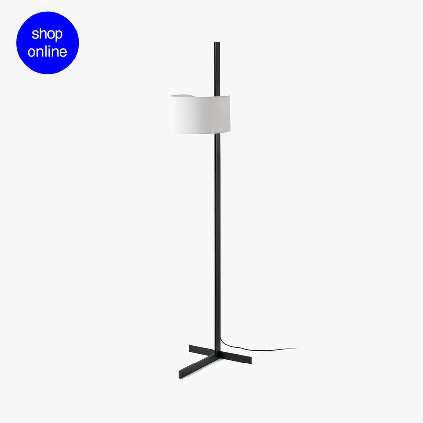 Faro STAND UP Pie de salón negro y blanco 57211-01