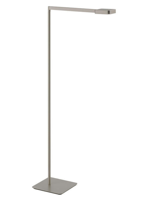 Lámpara de pie de salón MDC Finess LED níquel 3000K 6W 574019720