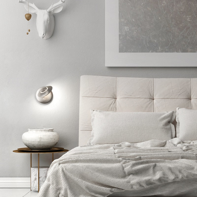 MDC ZENIT Aplique de pared LED níquel bronce 575094302