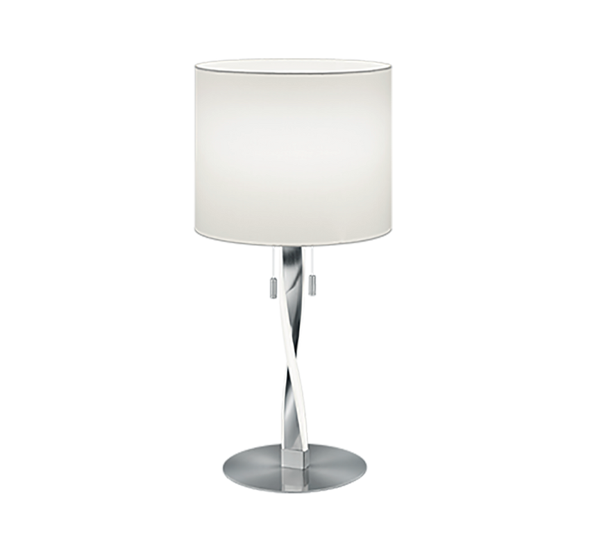 Trio Nandor Matte Nickel Metal LED Table Lamp 575310307