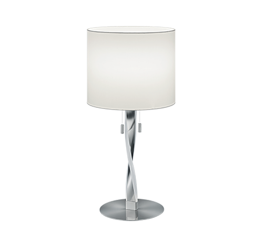 Trio Nandor Matte Nickel Metal LED Table Lamp 575310307