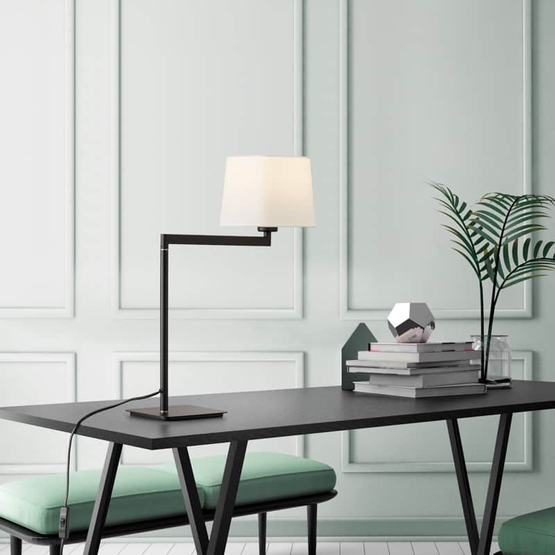 MDC FINESS S 575819160 Lámpara mesa FINESS S E27 (negro mate)