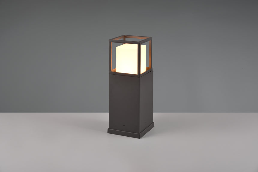 Baliza de exterior Trio Witham LED antracita regulable IP54 40cm 577860142