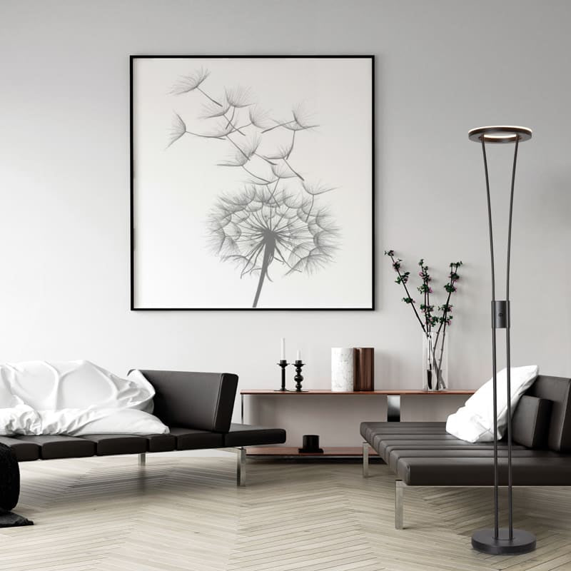 MDC ANELLO S 578669102 LED floor lamp 30W 3000lm Black