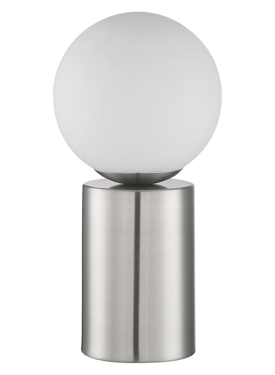 Lámpara de sobremesa MDC Mars cromo gris 9W 578683501
