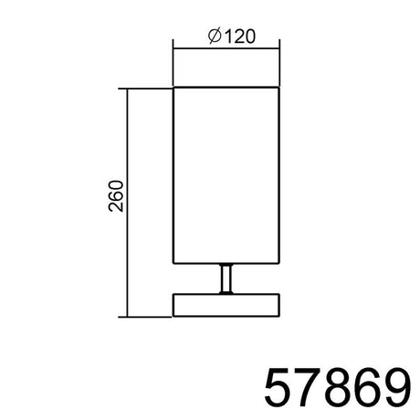 MDC SUNNY 578694304 Lámpara mesa SUNNY táctil Medalla