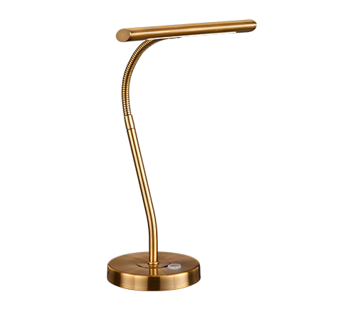 Flexo de sobremesa Trio Curtis LED bronce viejo 3000K táctil 5