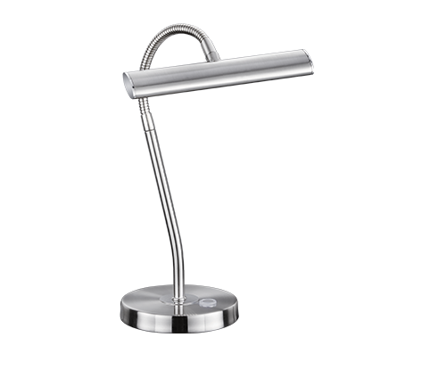 Trio Curtis Matt Nickel Metal LED Table Lamp 579790107