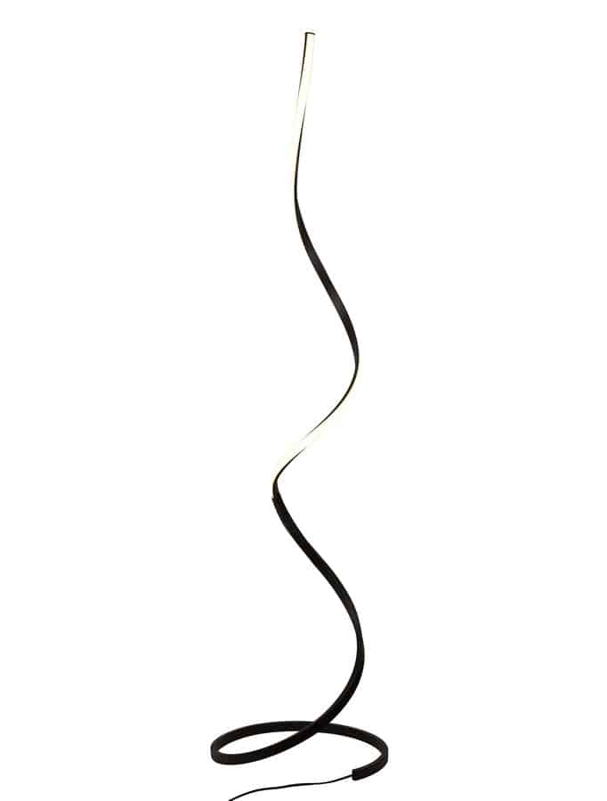 Mantra Nur Dimmable LED Living Room Floor Lamp Gold 5805