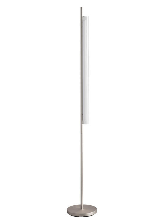 Lámpara de pie MDC Oslo LED níquel mate 3000K regulable IP20 20W 580503602
