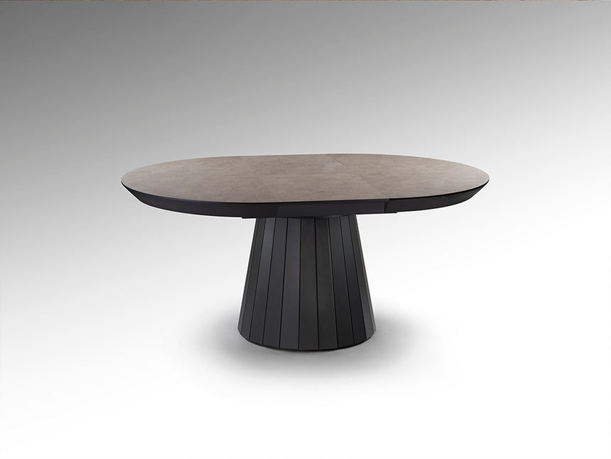 Schuller Koria Dining Table Stone/Black 599214