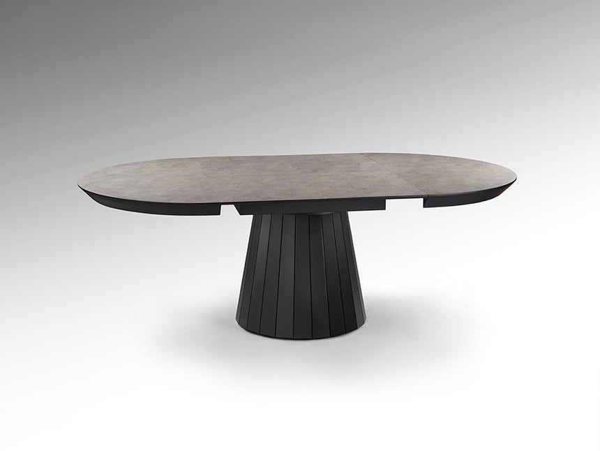 Schuller Koria Dining Table Stone/Black 599214