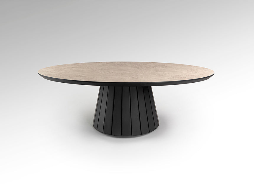 Schuller Koria Mesa de centro piedra negro 599337