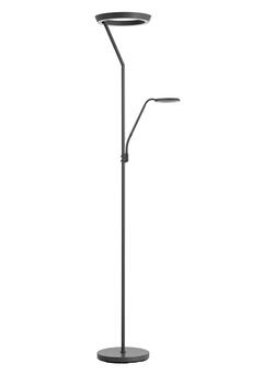 Lámpara de pie de salón MDC Saturn LED negro 2700K IP20 40W 599539102