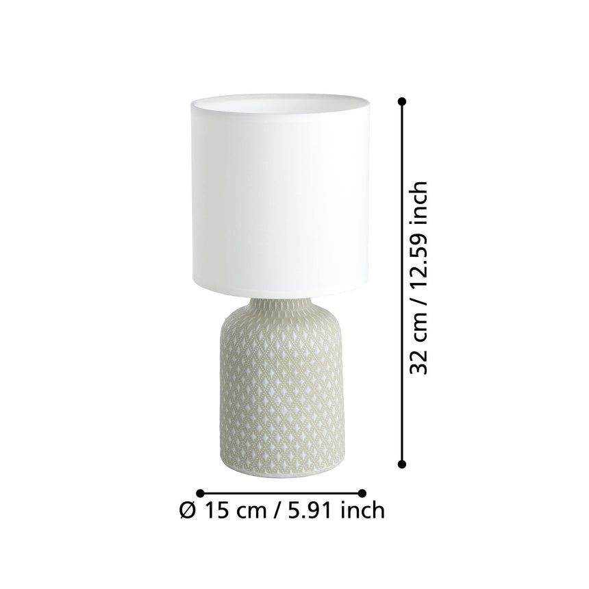 EGLO SOBREMESA BELLARIVA GRIS EGLO97774