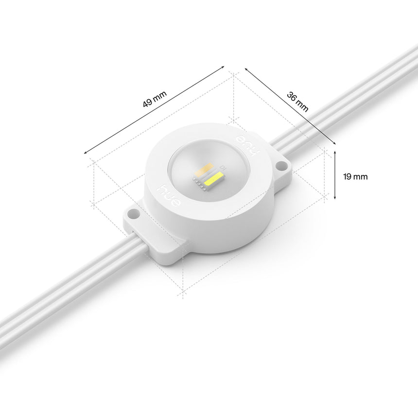 Philips Hue White and Color Ambiance Guirnalda festavia blanco RGBW 12,1W IP65 87211