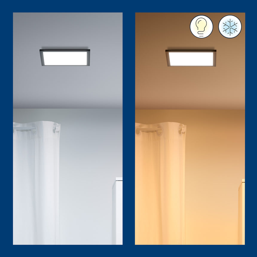 WiZ White Ambiance Plafón Negro 36W 3400lm 55487000 - imagen 7 | Philips