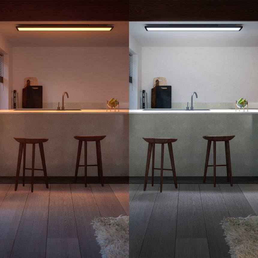 Philips Hue Panel LED Aurelle negro White Ambiance 39W 3750lm 8720169329034 - imagen 4