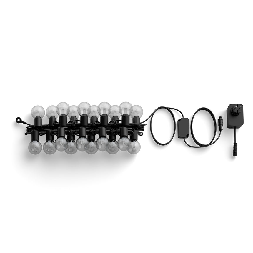 Philips Hue White and Color Ambiance Guirnalda festavia negro RGBW 17,1W IP65 8720169371538 - imagen 10
