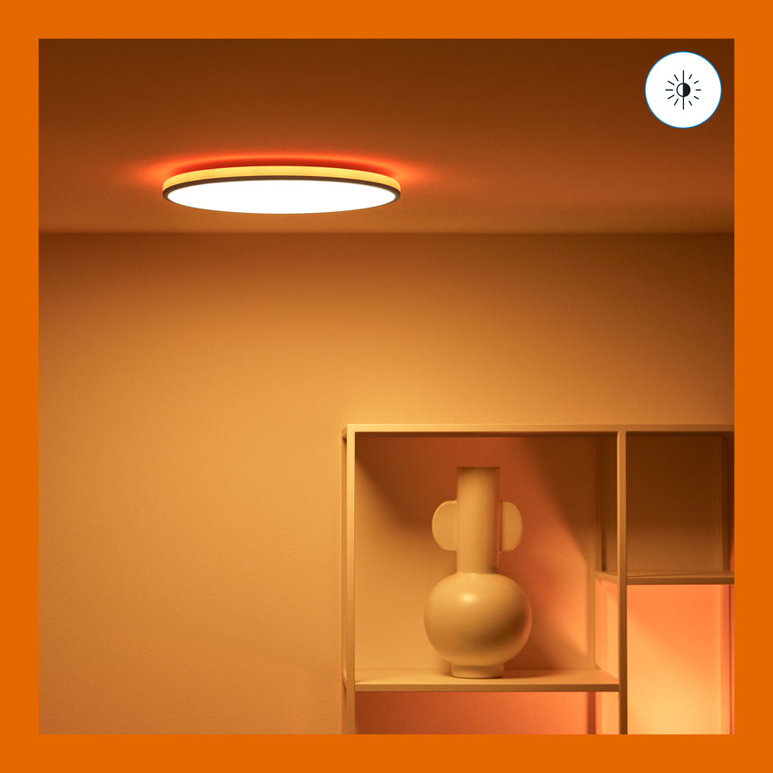 WiZ Plafón Rune Negro 21W 2100lm 55429000 - imagen 10 | Philips