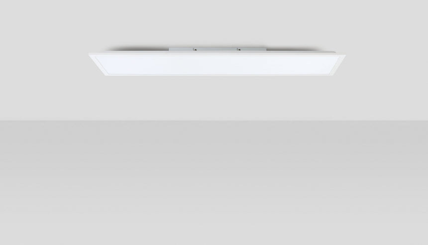 EGLO75563 Pantalla LED CCT rectangular 28W blanco 100x25cm
