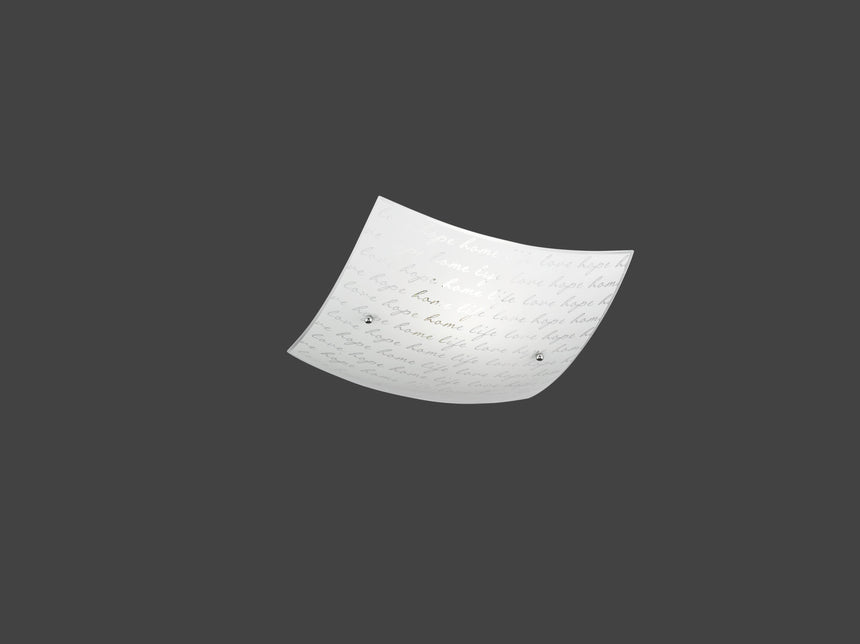 Plafón de techo Trio Signa LED blanco 2700K 30cm 602500101
