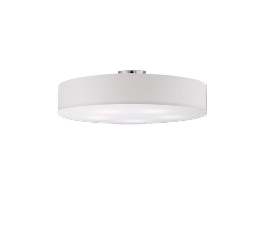Plafón de techo Trio Hotel 5 luces blanco Ø65cm 603900501