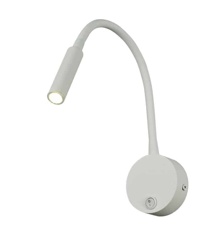 Mantra Boavista Wall Lamp White LED Reader 6046