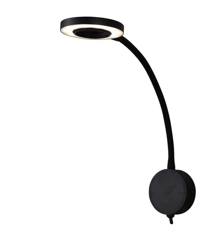 Mantra Boavista Wall Lamp Black LED Reader 6051