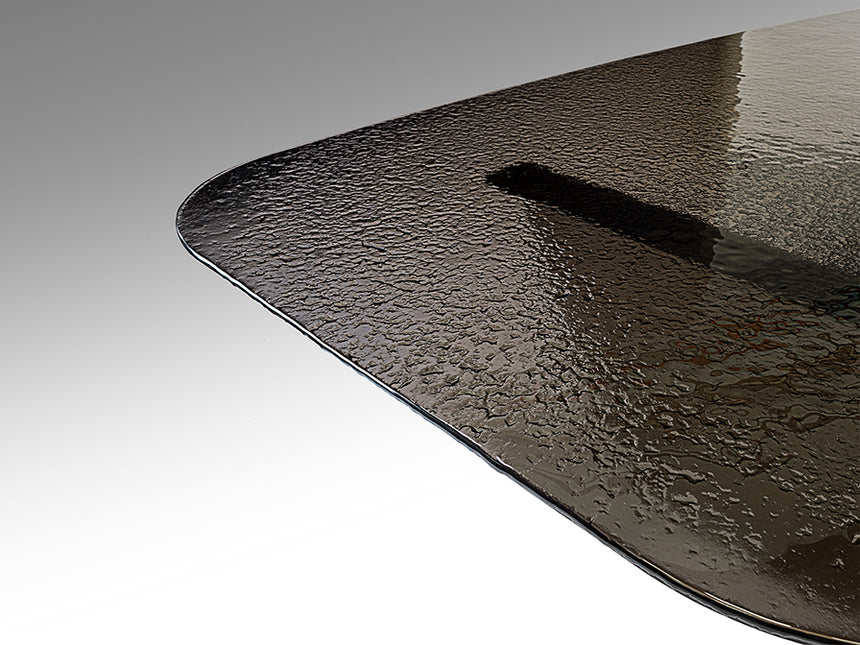 Mesa de comedor Schuller Genesis bronce envejecido y gris 240x76cm 606523 - imagen 5