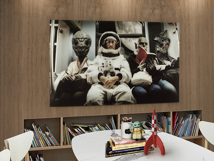 Cuadro fotografía impresa Schuller Galácticos 140x80cm 607124