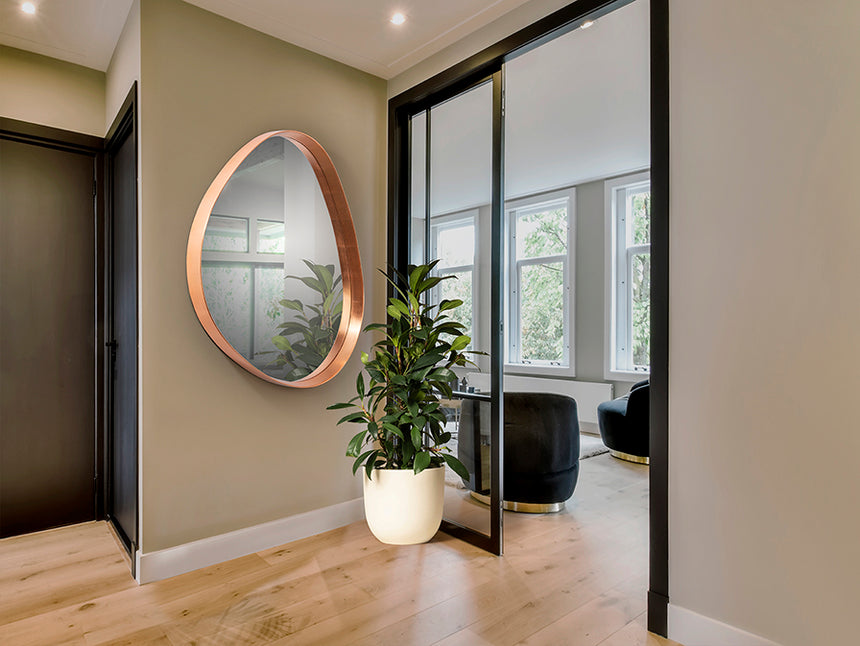 Schuller Julie Espejo pan de oro rosa 607216