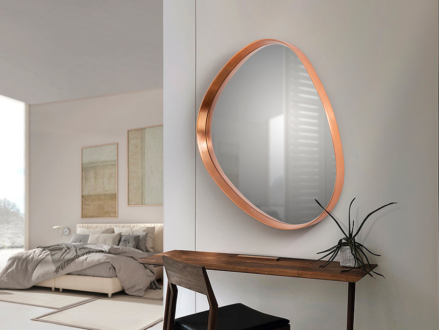 Schuller Julie Espejo Pequeño oro rosa 607322