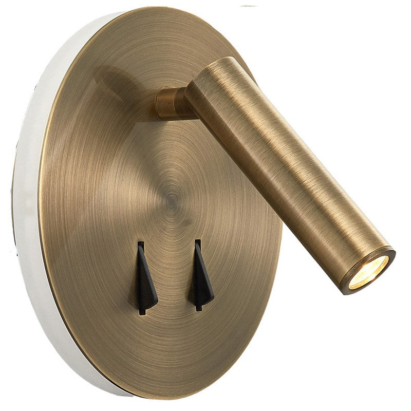 Mantra Cayman LED wall light gold, copper 6082