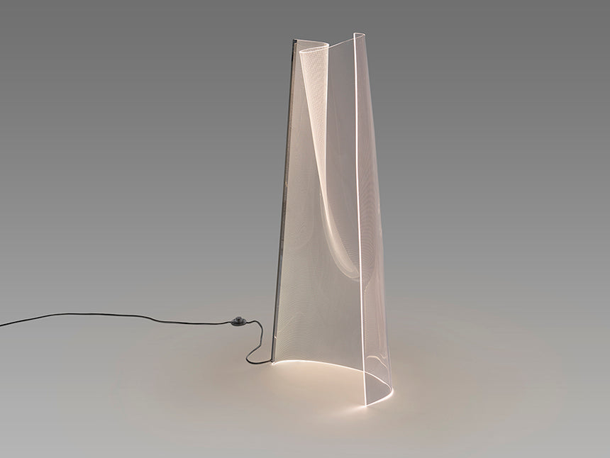 Lámpara de pie de salón Schuller Velos LED cromo 3000K 140cm 608329 - imagen 4